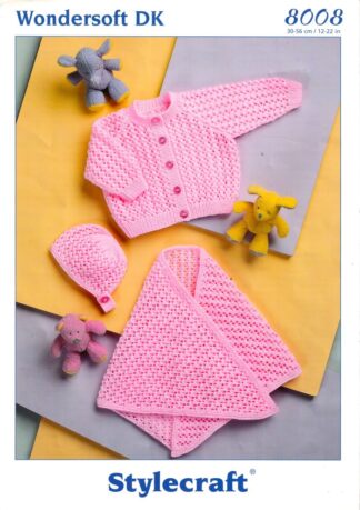 STYLECRAFT 8008 CROCHET PATTERN