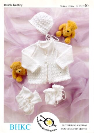 BHKC40 NEW KNITTING PATTERN