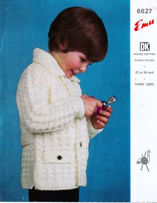 EMU 6627 VINTAGE KNITTING PATTERN