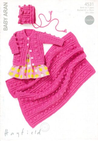 HAYFIELD 4531 CROCHET PATTERN