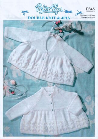 PETER PAN P845 KNITTING PATTERN