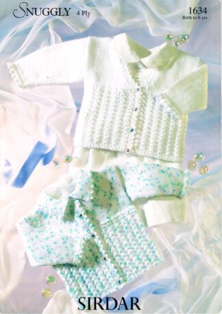 SIRDAR 1634 KNITTING PATTERN