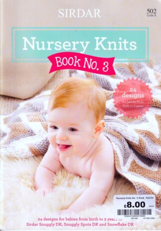 SIRDAR NURSERY KNITS BOOK 3 502