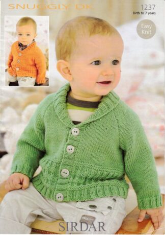 SIRDAR 1237 KNITTING PATTERN * easy knit! *