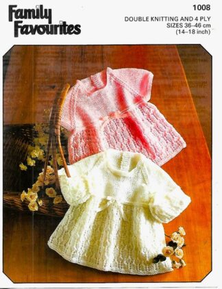 FAMILY FAVOURITES 1008 VINTAGE KNITTING PATTERN