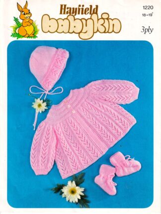 HAYFIELD 1220 VINTAGE KNITTING PATTERN