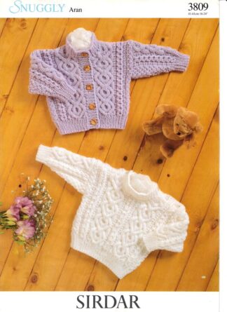 SIRDAR 3809 KNITTING PATTERN