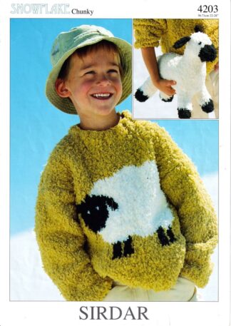 SIRDAR 4203 KNITTING PATTERN