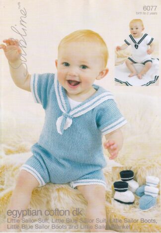 SUBLIME 6077 KNITTING PATTERN