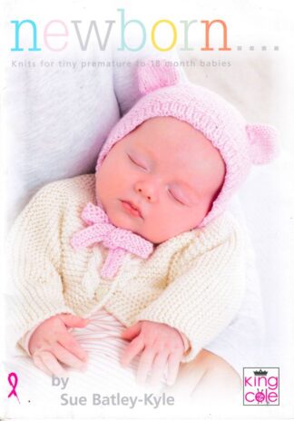 KING COLE NEWBORN KNITTING BOOK