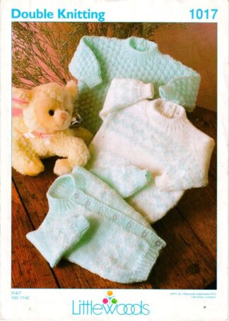 LITTLEWOODS 1017 KNITTING PATTERN