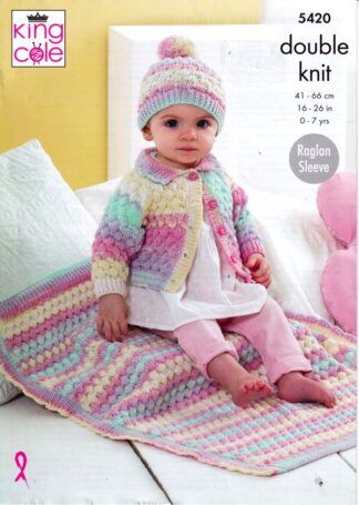 KING COLE 5420 KNITTING PATTERN