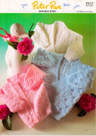 PETER PAN P833 KNITTING PATTERN