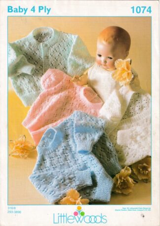 LITTLEWOODS 1074 KNITTING PATTERN