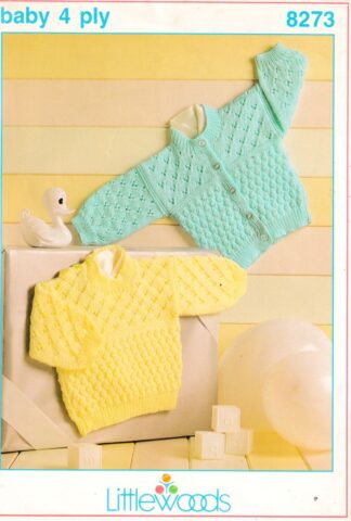 LITTLEWOODS 8273 KNITTING PATTERN