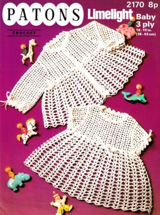 PATONS 2170 VINTAGE CROCHET PATTERN