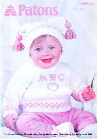 PATONS BABY KNITTING BOOK 349