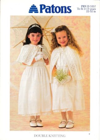 PATONS 5357 KNITTING PATTERN