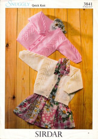 SIRDAR 3841 KNITTING PATTERN