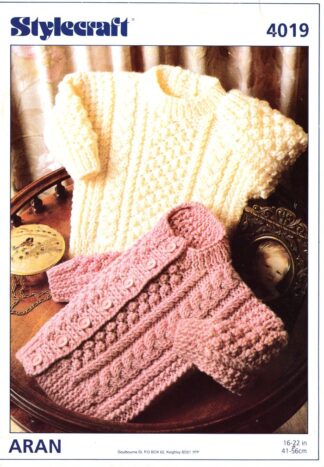 STYLECRAFT 4019 KNITTING PATTERN