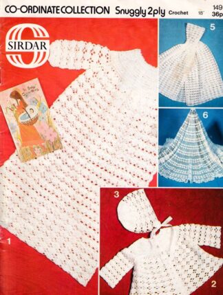 SIRDAR CO-ORDINATE COLLECTION CROCHET PATTERN BOOKLET 149