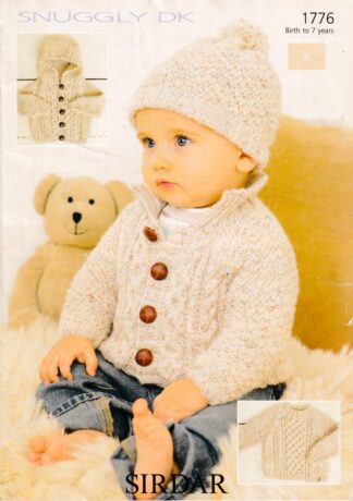 SIRDAR 1776 KNITTING PATTERN