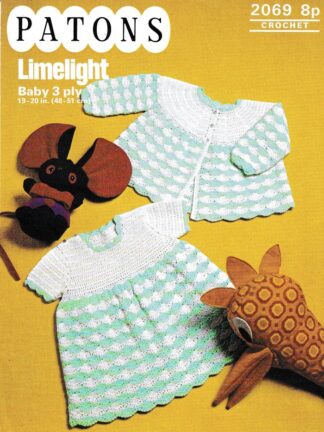 PATONS 2069 VINTAGE CROCHET PATTERN