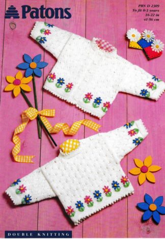 PATONS 2309 KNITTING PATTERN