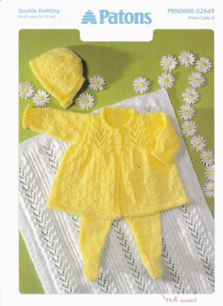 PATONS 2649 KNITTING PATTERN