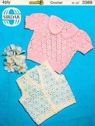SIRDAR 3389 VINTAGE CROCHET PATTERN