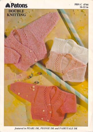 PATONS 4744 KNITTING PATTERN