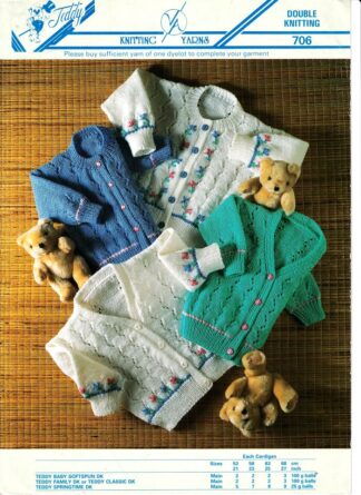 TEDDY 706 KNITTING PATTERN