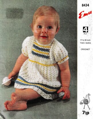EMU 8434 VINTAGE CROCHET PATTERN