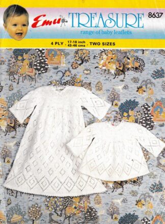 EMU 8637 VINTAGE KNITTING PATTERN