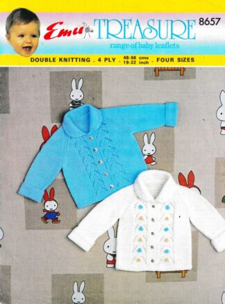 EMU 8657  VINTAGE KNITTING PATTERN