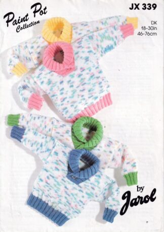 JAROL JX339 KNITTING PATTERN