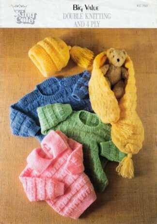 KING COLE 700 KNITTING PATTERN
