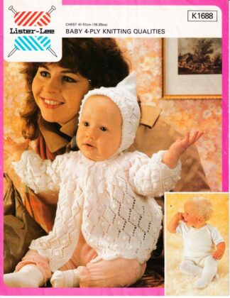 LISTER-LEE K168 VINTAGE KNITTING PATTERN