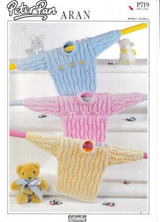 PETER PAN P719 KNITTING PATTERN