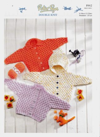PETER PAN P912 KNITTING PATTERN