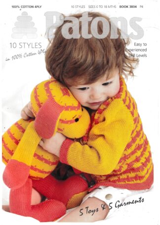 PATONS KNITTING BOOK 3804