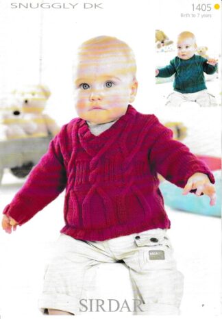 SIRDAR 1405 KNITTING PATTERN