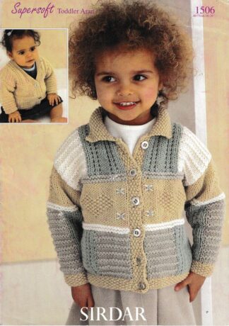 SIRDAR 1506 KNITTING PATTERN