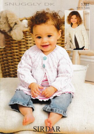 SIRDAR 1781 NEW KNITTING PATTERN