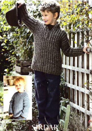 SIRDAR 2225 KNITTING PATTERN