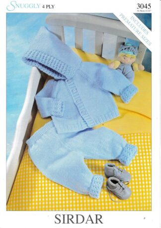 SIRDAR 3045 KNITTING PATTERN