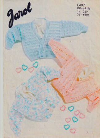 JAROL E407 KNITTING PATTERN