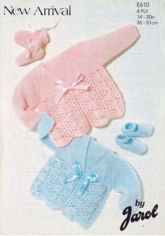 JAROL E610 KNITTING PATTERN