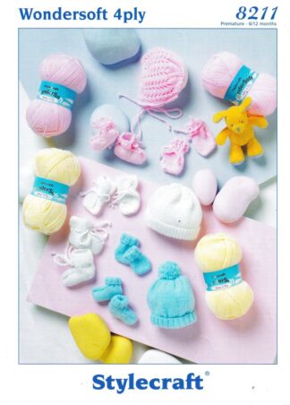 STYLECRAFT 8211 KNITTING PATTERN