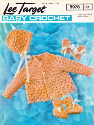 LEE TARGET VINTAGE CROCHET 8978 PATTERN